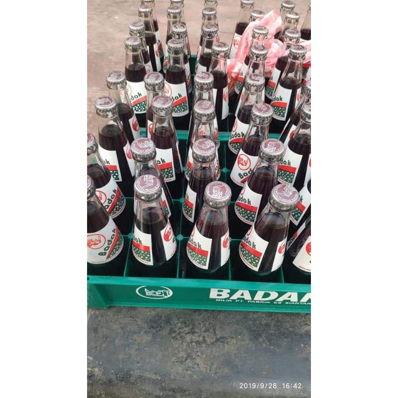 Minuman Saparilla Badak dari siantar