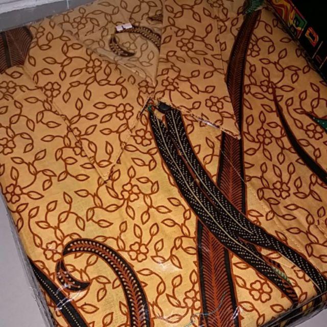 Kemeja Batik Exlusiv Baju Pria Seragam Kantor