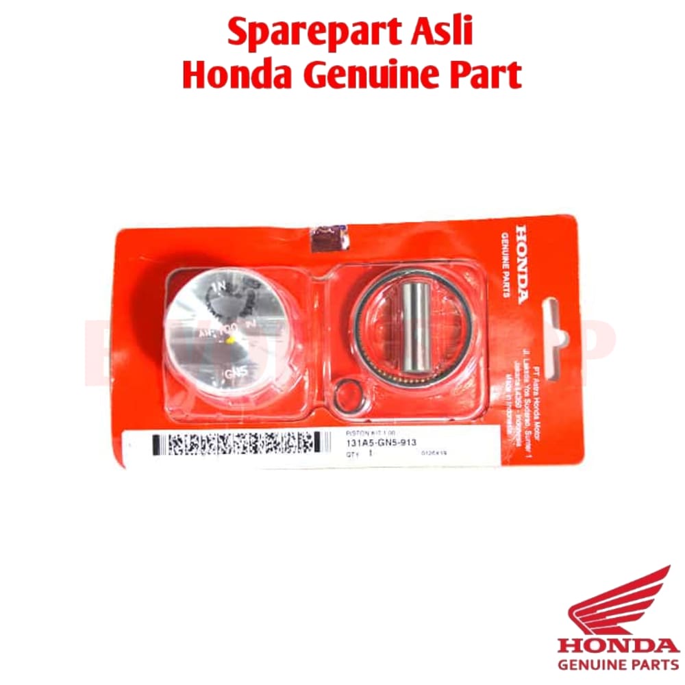 Piston Kit Seher Paket OS 1.00 - GN5 Grand Supra X Asli Honda 131A5GN5913