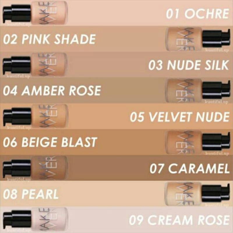 MAKE OVER Ultra Cover Liquid Matte Foundation 33ml