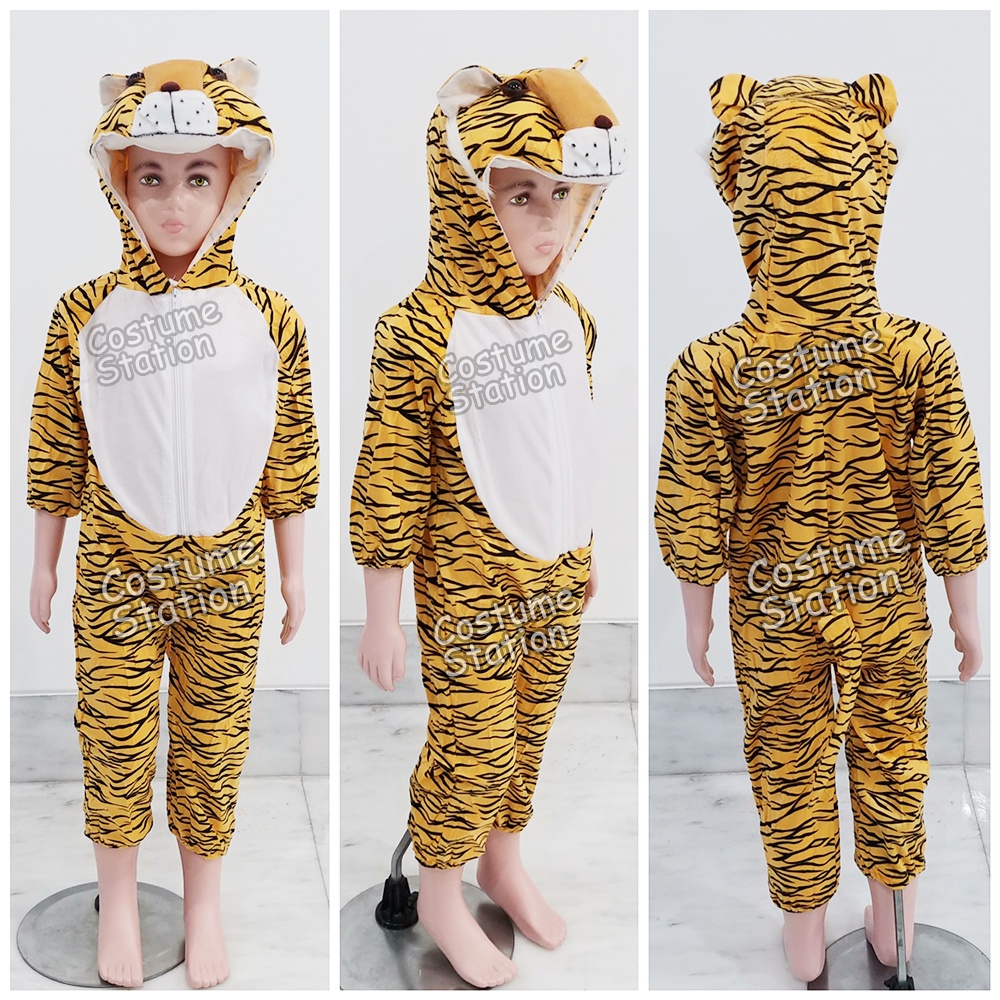 Kostum Onesie Tiger / Costume Macan Hewan Animal Binatang anak