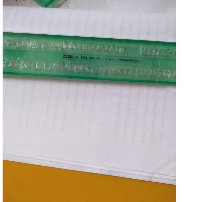 

Terbaru dan terlaris Penggaris Mal Huruf 8mm 6 mm 2 mm 3mm 5mm 10 mm Precesion Lettering Ruller