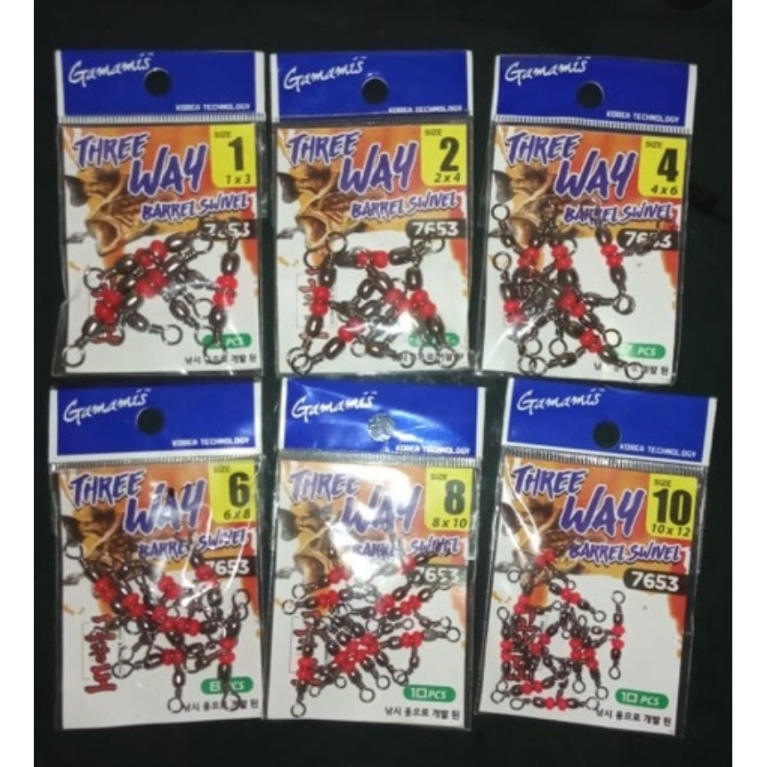 Gamamis 3 way swivel 7653