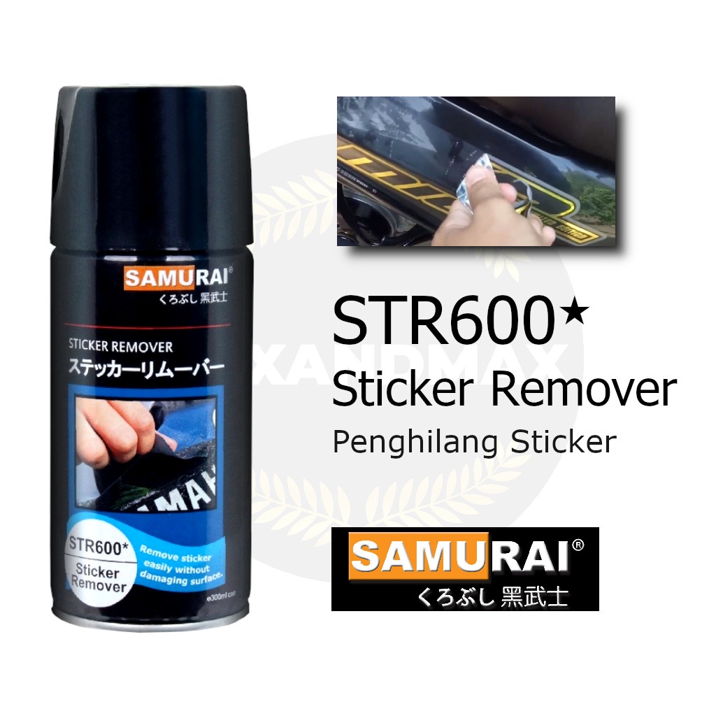 Samurai Paint Sticker Remover STR600 Penghilang Sticker 300 ml - Cat Semprot