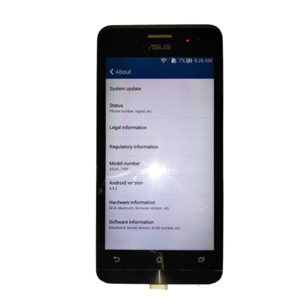 LCD TS asus zenfone 5 t00f ori minus