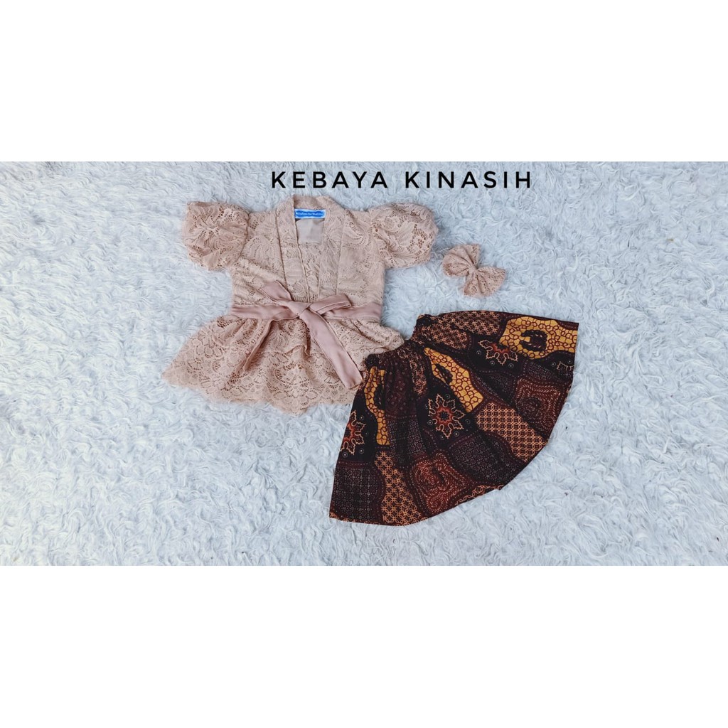 BAJU ANAK MODERN KEBAYA ANAK KINASIH BAHAN BROKAT