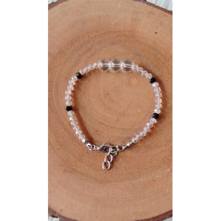 Gelang Kristal Bracelet || Gelang Mutiara Kristal