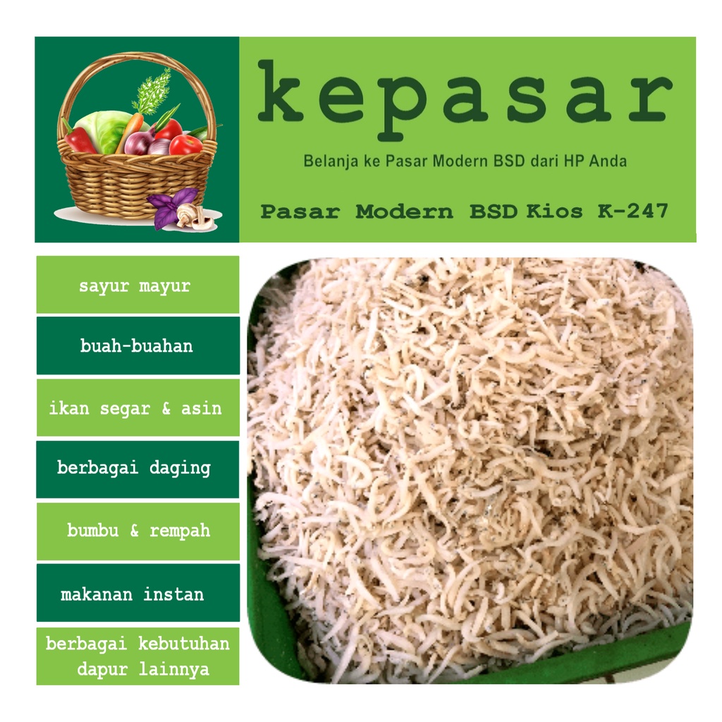 

Ikan Asin Teri Nasi 100 g - Kepasar Pasar Online
