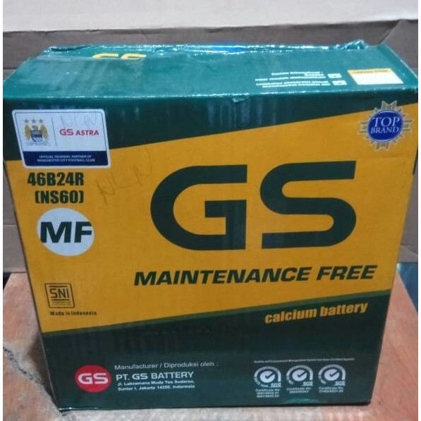Jual Aki Mobil SUZUKI SWIFT / SX-4 CROSS OVER GS ASTRA NS60 MF AKI