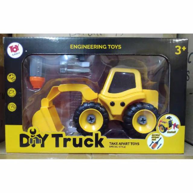 DIY Truck - Engineering Toys - Excavator Truck