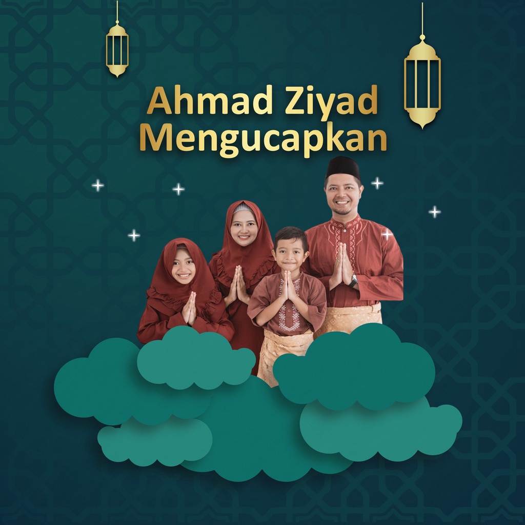 Video Ucapan Puasa dan Lebaran Idul Fitri 2022 1443H Tipe P-4