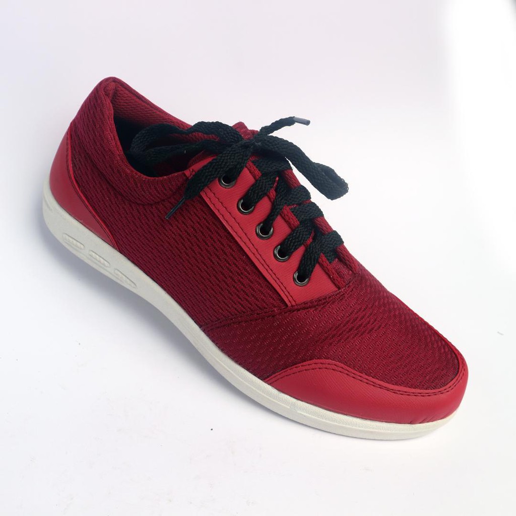 Sepatu santai Pria Sneakers Cowok Footage FTG 905 Maron