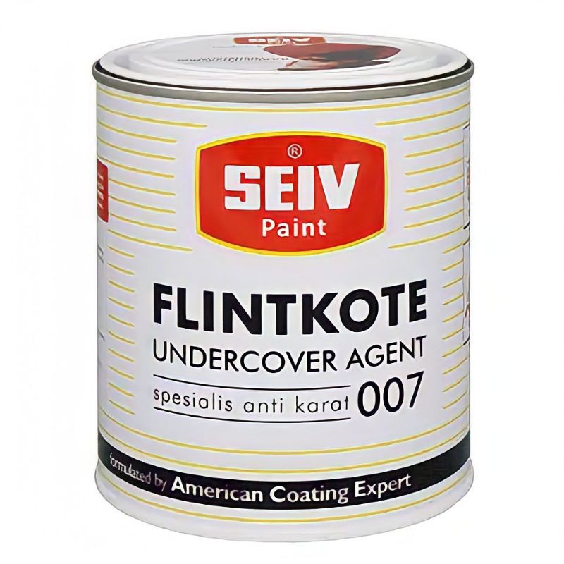 Seiv Flinkote 007 Black (Cat Kolong Mobil / Chassis Mobil)