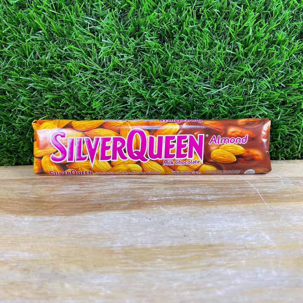 

SilverQueen Almond 55 gram / Coklat Silver Queen Promo Murah / Halal