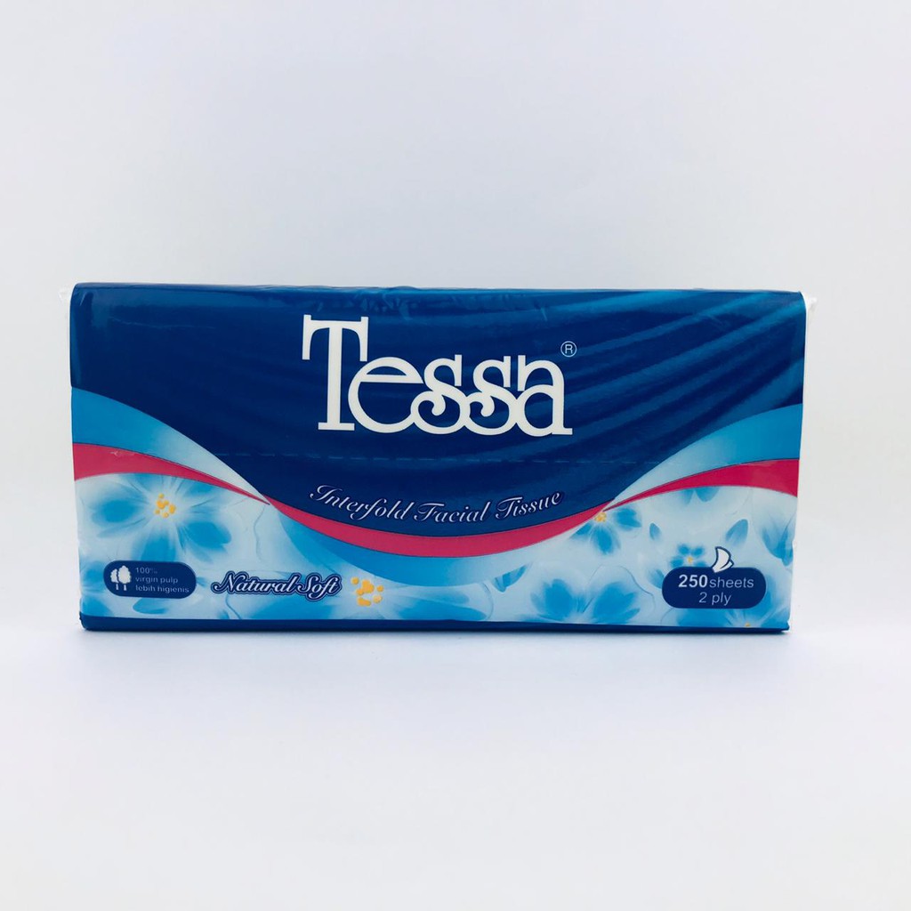 Tessa * Tisu tesa * 250 Sheets 2 ply