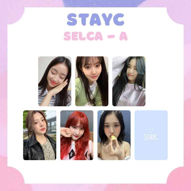 [STAYC] PHOTOCARD SELCA STAYC #1 ‼️ BACA DESKRIPSI ‼️