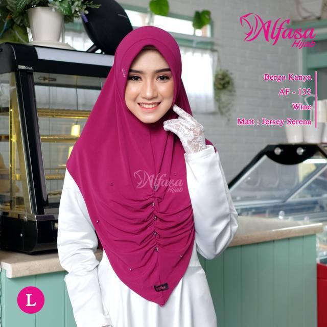 Bergo Kanya AF 132 by Alfasa Hijab
