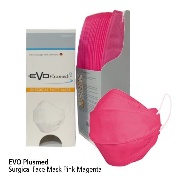 Masker EVO Plusmed Pink box isi 25pcs