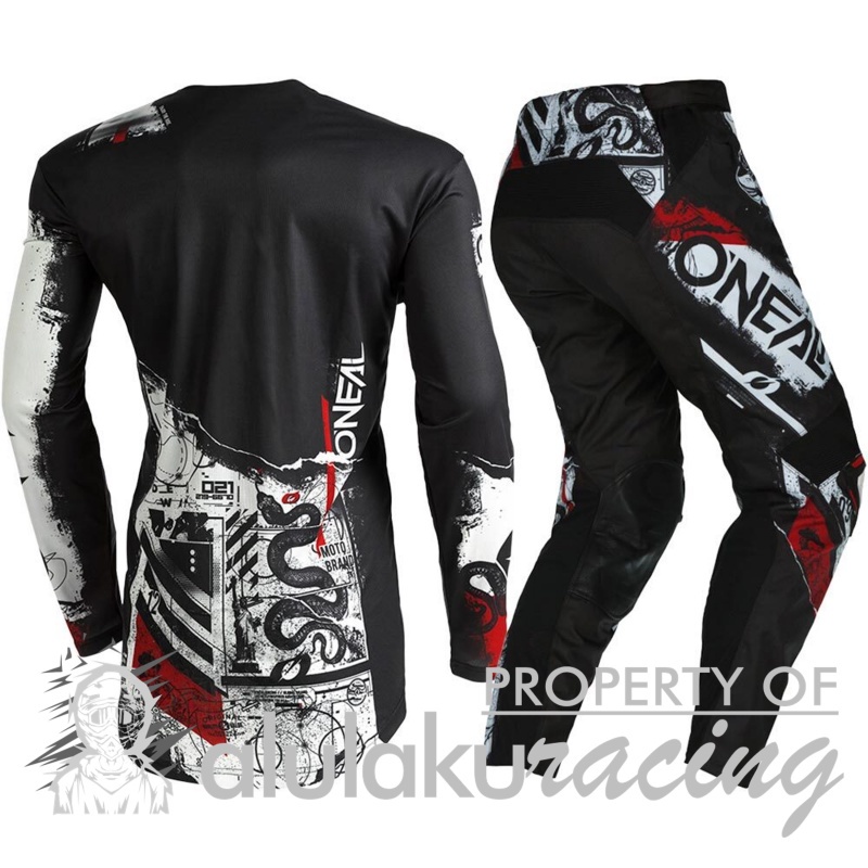 Jersey with Pants Trail Motocross MX with Custom Name &amp; Number - ON012