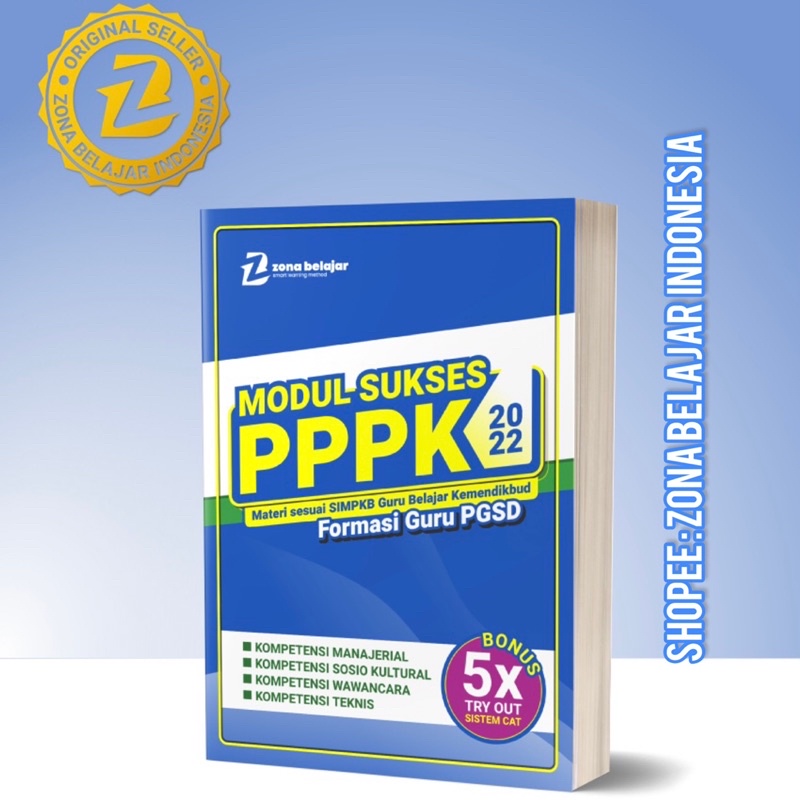 Zona Belajar - Modul Pppk Formasi Guru Sd/Pgsd (Free 5x To Cat)