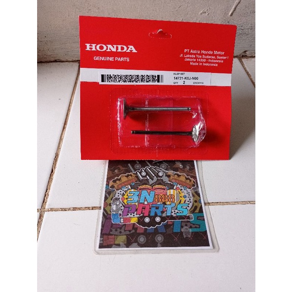KLEP SET PAYUNG KLEP HONDA GENIO BEAT STREET DELUXE ESP 2021 KODE-KOJ