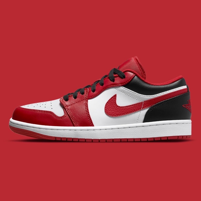 Sepatu Sneakers Original Air Jordan 1 Low Chicago Bulls