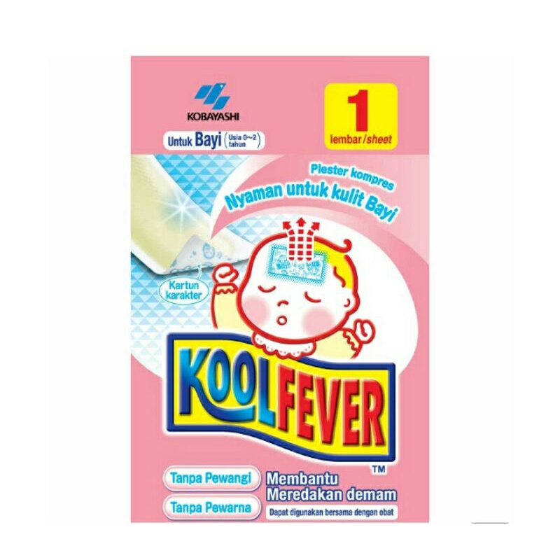 KOOLFEVER Plester PenurunDemam Bayi 1 pcs (EXP 2025)