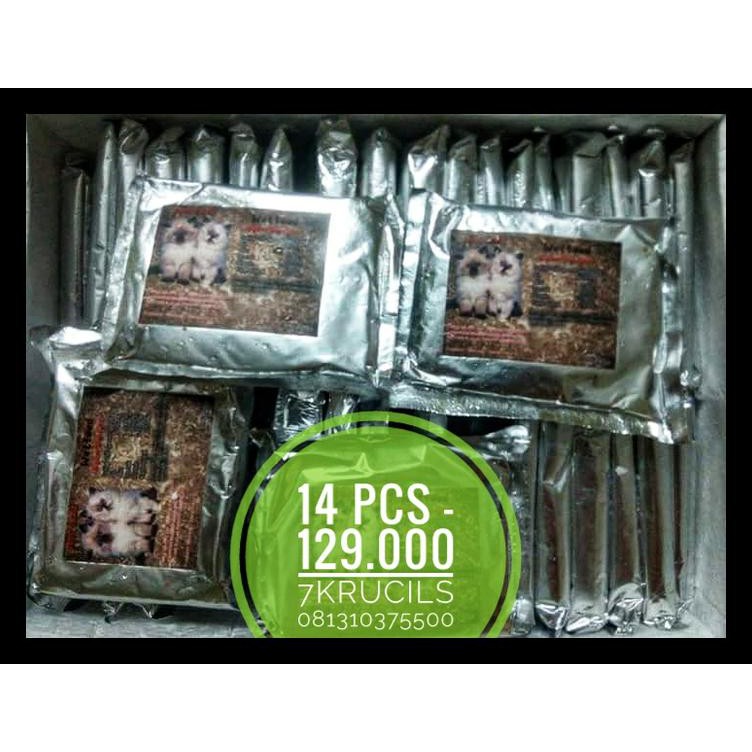 

Promo Wetfood Ayam Suwir Paket 5 (14 Pcs) Terlengkap