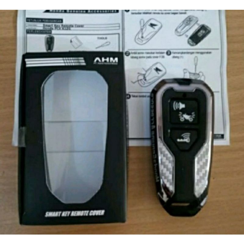 COVER KUNCI REMOT VARIO 160 PCX 160 ADV 150 ORI AHM / TUTUP KUNCI CASE COVER REMOTE HONDA PCX 160 ADV 150 VARIO 160-Cover hitam