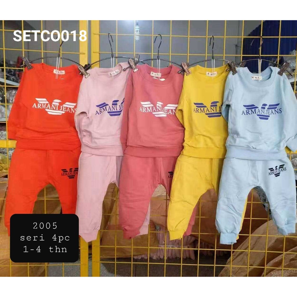 SETELAN BAJU ANAK LAKI LAKI IMPORT B1018