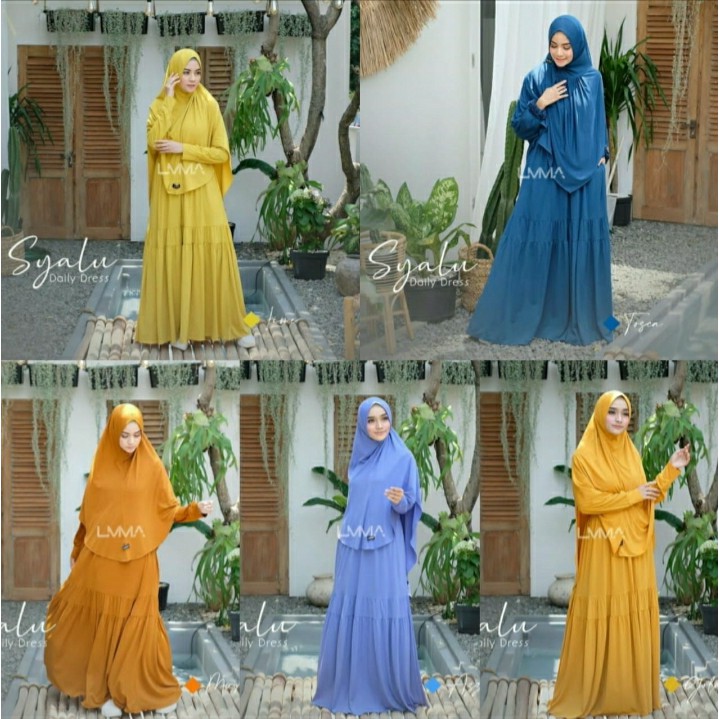 UMMA SYARI - Gamis Syalu | Gamis Premium