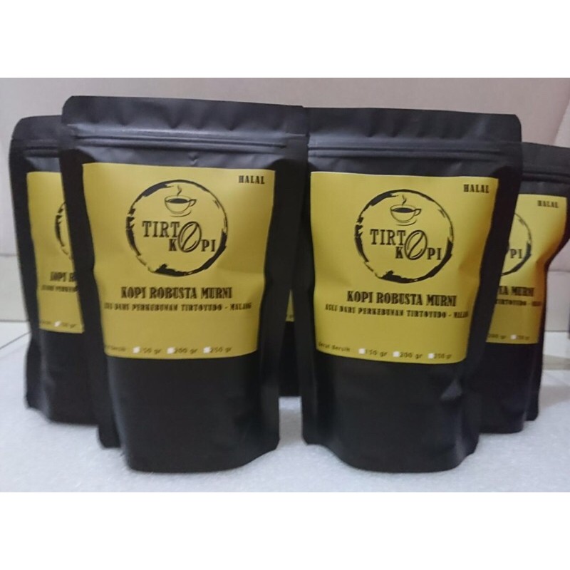 

Tirto Kopi Bubuk Robusta Murni Asli Perkebunan Dampit Malang