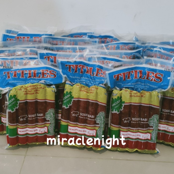 

Sosis / Lapciong Titiles 500 gram ori Bali - BARU