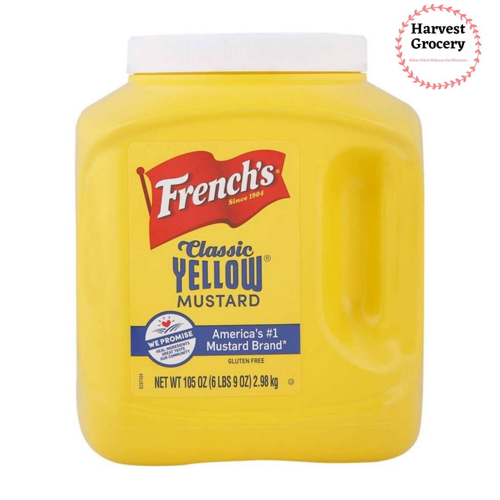

French Classic Yellow Mustard 2.98kg