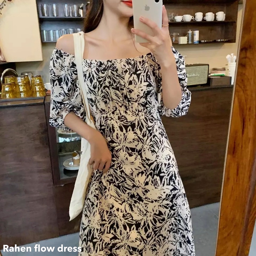 Rahen flow dress - Thejanclothes