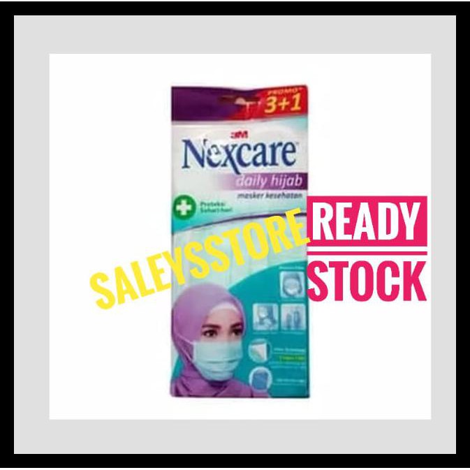 Masker Kesehatan - 3M Masker Nexcare Daily Hijab , Per Box