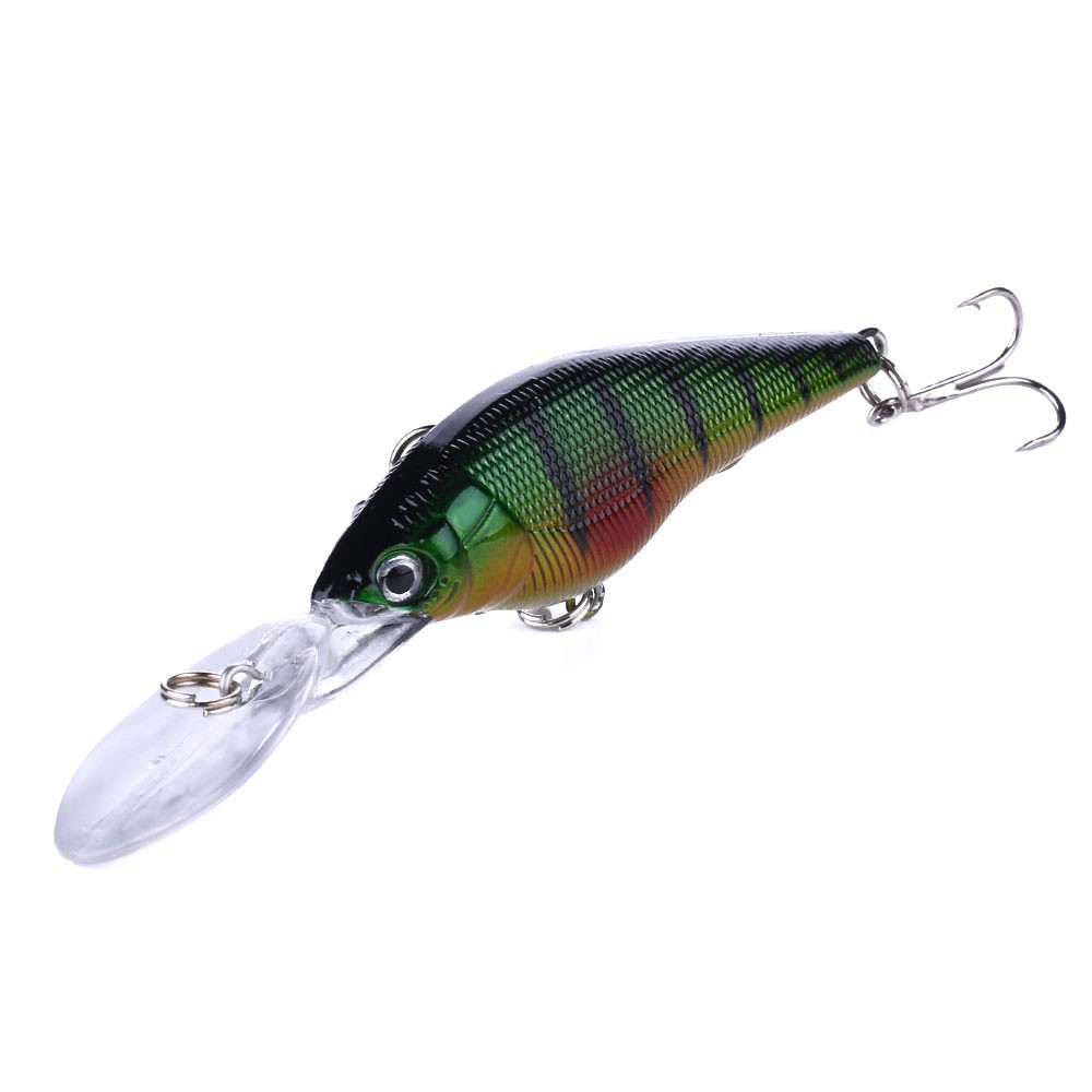 HENGJIA 1pcs 6.6g Floating Minnow Umpan Pancing Swimbait Bass Ikan Fishing Lure Wobbler Hard Bait Topwater Fishing Tackle