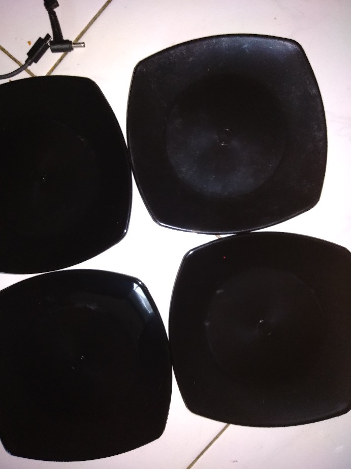[ I-one ] Piring Corel Kecil / Piring Persegi Kecil / Piring Fiber Melamin Warna