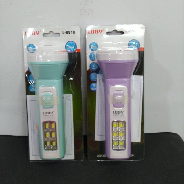 Senter cas, senter flashlight LUBY L-8918 5Watt