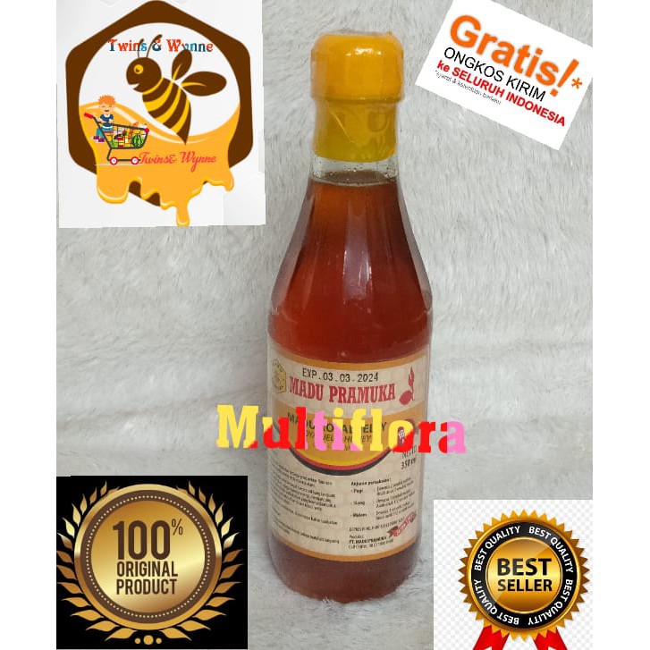 

Madu Pramuka multiflora 350ml