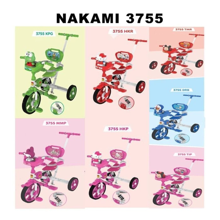 Sepeda Roda 3 Nakami 3755