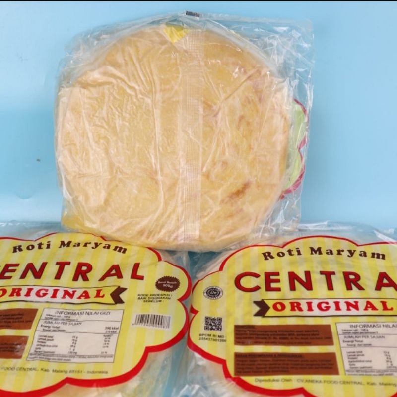 

ROTI MARYAM ORIGINAL FROZEN "BIG SIZE" ( 1 Pack isi 5 Pcs )