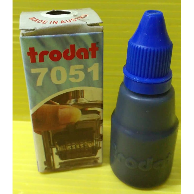 

NEW Tinta Stempel Nomor Otomatis Trodat 7051 Warna Biru TERLARIS