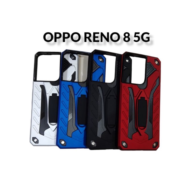 Oppo Reno 8 5G Spigen Phantom Robot Case Standing