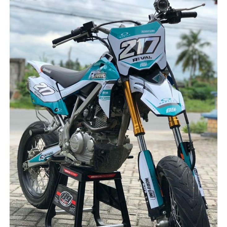 DECAL COSTUM D TRACKER /KLX/CRF