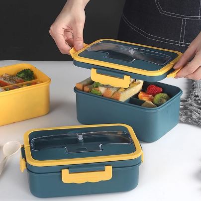 Bento Lunch Box Simple 2 Sekat