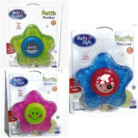 Baby Safe Rattle Teether Gigitan Bayi Bersuara  TT010