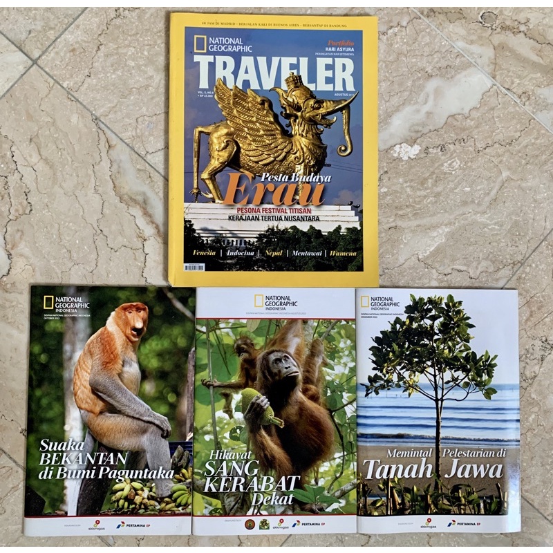 Majalah National Geographic Traveler - PRELOVED