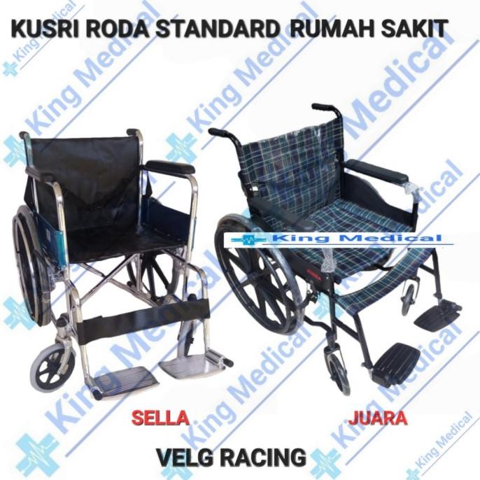 Kursi Roda Standard Sella/Kursi Roda Rumah Sakit