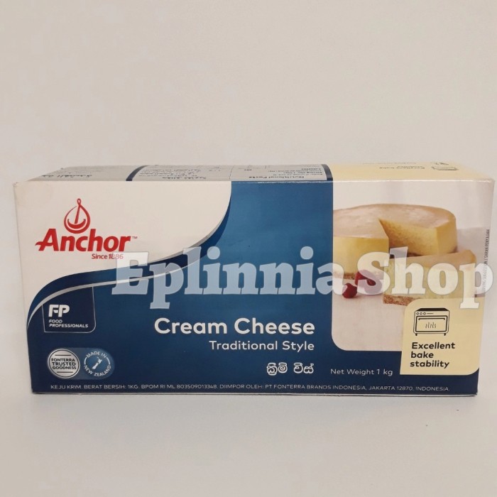 

Anchor Cream Cheese Traditional Style 1 Kg